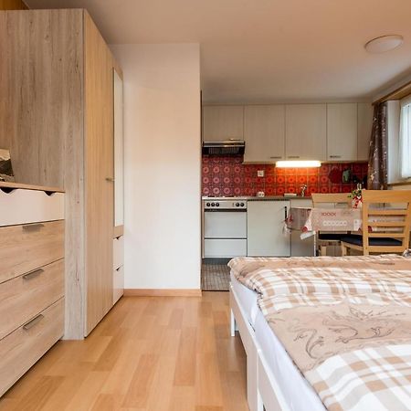 Haus Alpenblick Lägenhet Saas-Grund Exteriör bild