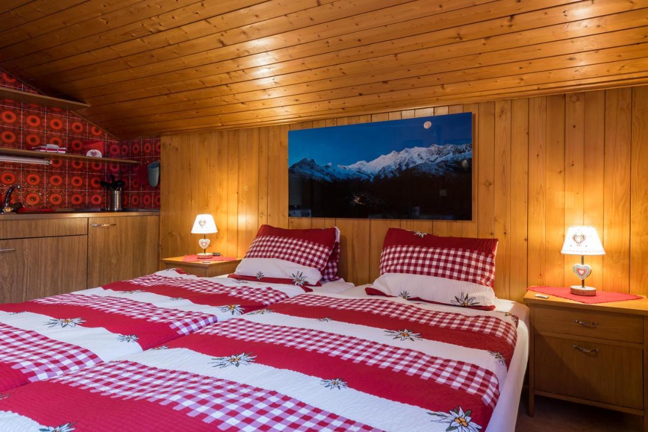 Haus Alpenblick Lägenhet Saas-Grund Exteriör bild